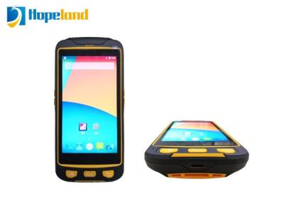 China Integrated Tablet RFID Reader , RFID Handheld Android Barcode Scanner Tablet For Industrial for sale