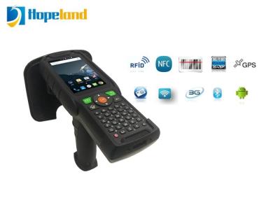 China Humanist Android OS Bluetooth Uhf Rfid Reader Android Hand Barcode Scanner For Inventory for sale