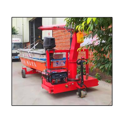 China TRUCK CRANE Marine Police Rescue Water Handler & Water Cop Tool Systems for Lift Mobile Loading Unloading Speedboat for sale