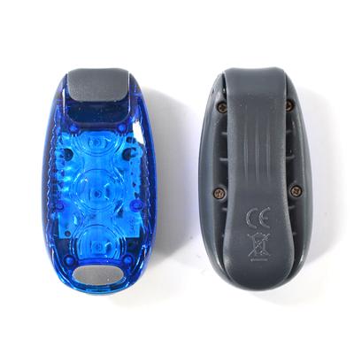 China Sports Stadiums 3 LED Safety Running Clip LED Light Reflective Safety Light For Runners Dogs Bike Walking for sale