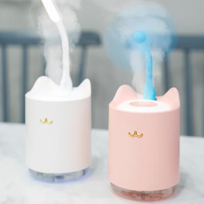 China Car Portable Mini Humidifier, 500ml Small Cool Mist Humidifier, USB Personal Desktop Humidifier for Baby Bedroom for sale