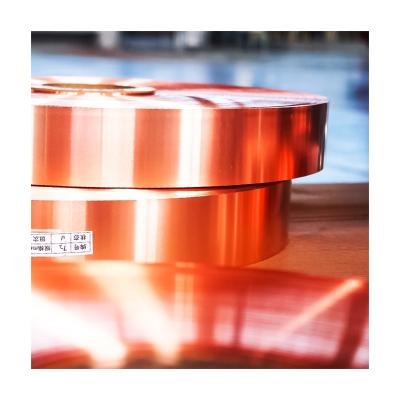 China Groundng System The Transformer Battery Fine Grade Copper Tape Welding Conductive Grounding Copper Coil for sale