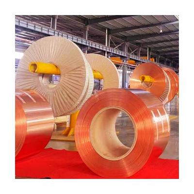 China Groundng System Top Selling Guaranteed Quality Copper Foil Tape Tin Coated Copper Tape High Conductivity Grounding Flat Bare Copper Tape for sale