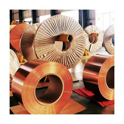 China Various Groundng System Promotional Goods Using Copper Roll Price Foil Good Quality Red Copper Conductive Copper Strip for sale