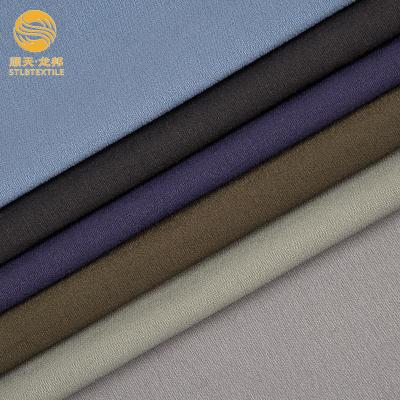 China Wholesale Cheap Double Layers 4 Colors Stretch Solid Colors Double Layers 4 Way Stretch Colombia Spandex Woven Nylon Fabric For Joggers Sportswear for sale