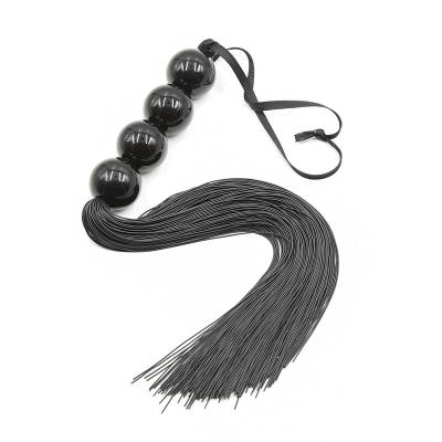 China Sexy Adult Sex Game Slavery Fun Rubber Material Horse Whip Bdsm Bondage Whip for sale