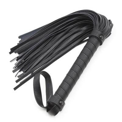 China BDSM Bondage Bondage Restraints Blindfold Accessories Bdsm Kits Adult SM Game Play Suits For Couples Leather Band Whip Black for sale