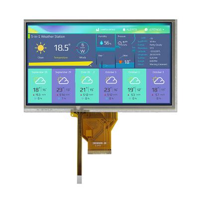 China Thickness 2.6mm TFT Touch Panel 7Inch Touch Panel Module Resistive LCD IPS Screen With MIPI DSI Interface for sale