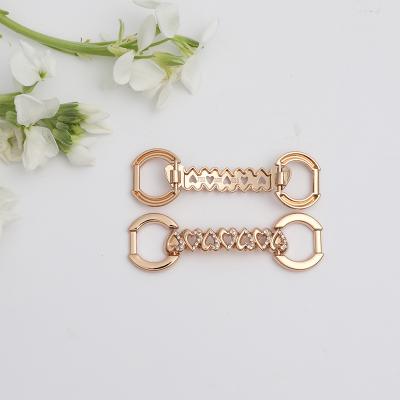 China Jsh 305533 Durable Hot Sale Designer Simple Style Shoe Accessories Decorations Diy Shoe Charms Chain Chain for sale