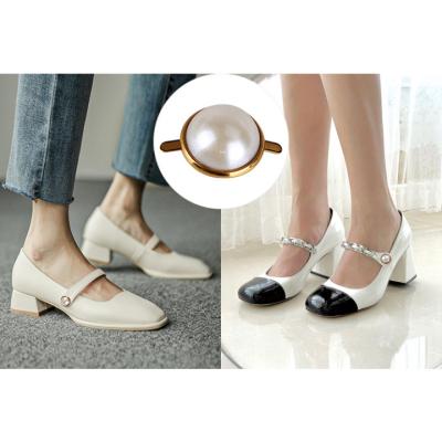 China Durable Wholesale Jewelry Ladies Shoe Metal Buckle With Buckles And Beads Shoe Accessories for sale