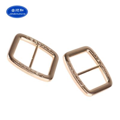 China Durable Gold Adjustable Webbing Slider Metal Tri Glide Buckle Strap Buckles For Bag Hardware for sale