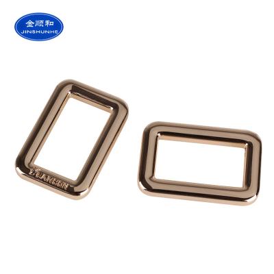 China Square Ring Metal Decoration For Handbag Hot Selling Durable 2020 Fashion Custom Bag Accessory Material for sale