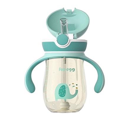 China BPA Free 2021 Baby Products / Sippy Cup Baby Training Bottle Feeding Straw for sale