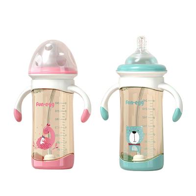 China Eco-Friendly BPA Free Baby Milk Feeding Bottle Custom Made Baby Bottle Hot Sale for sale