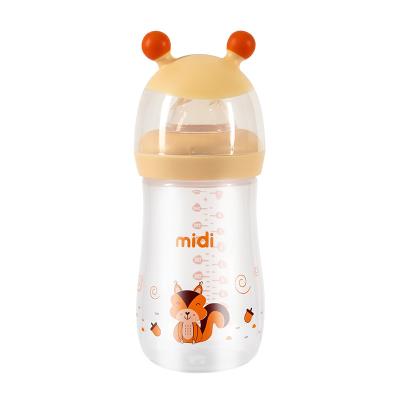 China PVC Free 2020 Hot Sale Innovative Wide Neck PP Milk Baby Feeding Bottle BPA Free Baby Feeding Bottles for sale