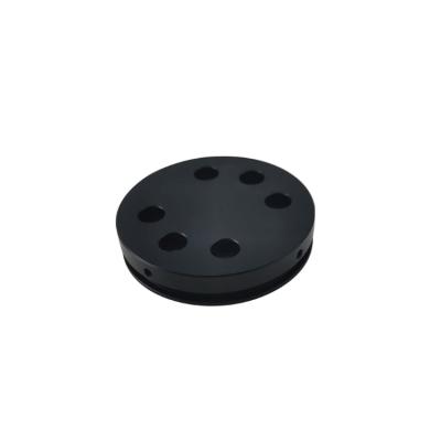 China Industrial Black Oxide Aluminum CNC Machined Metal Parts 6061 CNC Part CNC Aluminum Turning Parts for sale