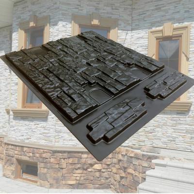 China Plastic Architecture Wall Stone Mold Molds For Concrete Concrete Block Cube Mold for sale