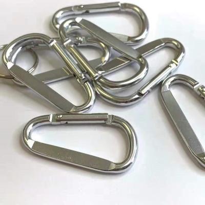 China Aluminum Alloy Clip Hook Aluminum Carabiner Clip Carabiner Climbing Hook for sale