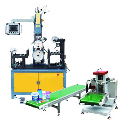 China Automatic Heat Press Machine SOC-6058 Automatic Heat Transfer Machine For Tapered Product With Manipulator for sale