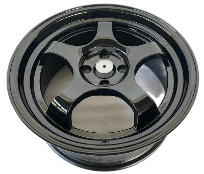 China Mag Wheels 4x100 Aluminum Silver Black Hook 15 Chrome Gold 15x6.5 16x7 17x7.5 8*100/114.3 4*114.3/100 5 rims 15 inch for sale