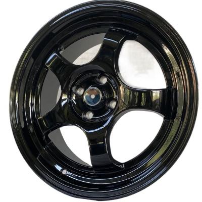 China 15 Inch China Alloy Wheels Aluminum Alloy 15x6.5 16x7 17x7.5 4/5*100/114.3 4 Holes Bright Black Bronze Lugs Ensures Fit For Japanese Car C1025 for sale