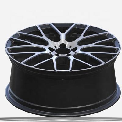 China Rodas Aro Llantas Alloy 20 Inch Car Rims Universal Red Lip 20*8.5 20*9.5 Cast Aluminum 4Hole Hook Alloy Wheels Mags for sale