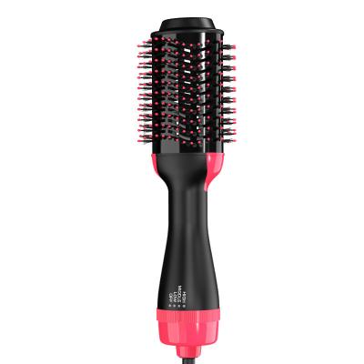 China Overheat Protection Device Dropshipping One Step Hair Dryer Hot Air Comb Airbrush Hair Curler Electric Hair Straightener for sale