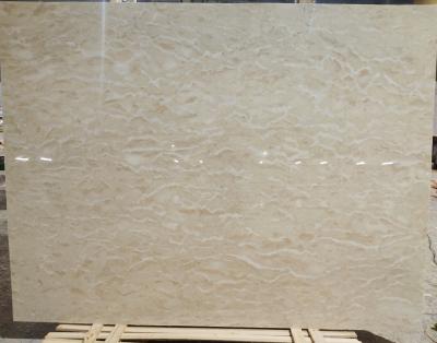 China Quarry Malaysia Gold Landy Beige Limestone Marble Slab Modern 100% Natural Light Yellow Block for sale