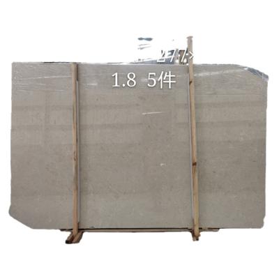 China Natural Stone Ottoman Modern Polished Turkish Beige Marble Slab In Stock for sale