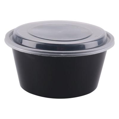 China Disposable Biodegradable Take Out Food Containers Roll With Lid 1000ml Plastic Container For Food Packaging for sale