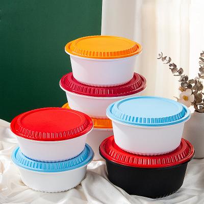 China Office Disposable Plastic Microwave Foodservice Industry ODM/OEM Safe Takeaway Disposable Bento Boxes for sale