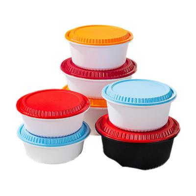 China Best Selling New Style Disposable Quality Disposable Compartment Food Packaging Containers Plastic Bowl for sale