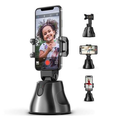 China 360 Degree Rotation 360 AI Smart Gimbal Selfie Stick Face Object Tracking Phone Holder Selfie Stand Auto Shooting Camera Mount Smartphone for sale