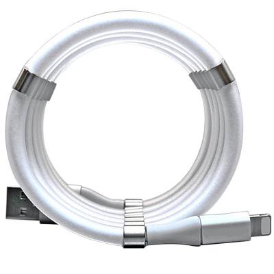 China Data Transfer Cable Redesigned Self-Winding Portable Easy-Coil 3 in 1 Supercalla Magnetic Charging Cable for sale