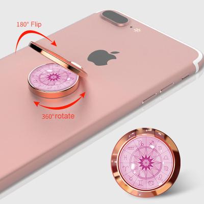 China Multifunctional Astrolabe Reusable Paste 360 ​​Degree Universal Mini Smartphone Ring Phone Holder Stand for sale