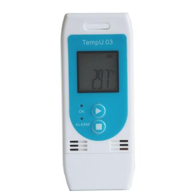 China Cold-Chain Multi-Use Temperature and Humidity Data Logger Thermo-hygro Disk TempU03 for sale