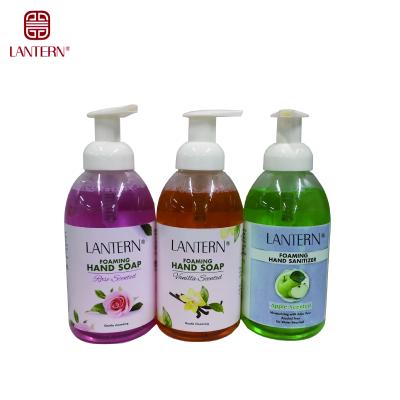 China Private Label Rose Scented Foam Hand Wash Foam Hand Base Cleaning Soap for sale