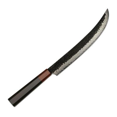 China Viable Fish Headband Damascus Steel Butcher Knife and Slaughter Knifes for sale