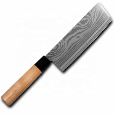 China Sustainable Style Knife Japanese Damascus Usuba Knife for sale