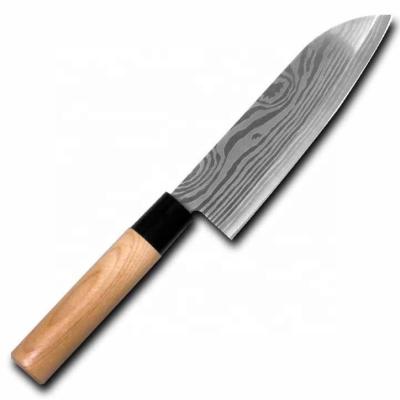 China Sustainable Style Knife Japanese Damascus Santoku Knife for sale