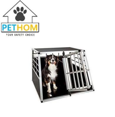 China XXL Dog Cage Transport Partition Box Crate Dog Carrier 2 Door Puppy Training ZX104A2 for sale