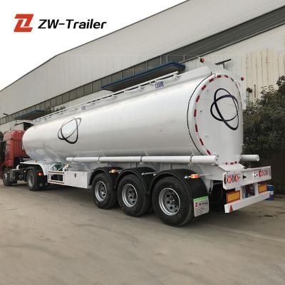 China Truck Trailer 3 Axles 4 Axles 36000 40000 42000 45000 Liters 40CBM Fuel Tanker Petrol Oil Tank Truck Trailer Storage for sale