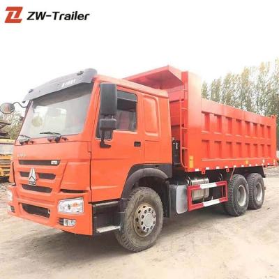 China Sino 371hp 375hp Heavy Duty Used Sinotruk Howo Dump Tilting Truck Truck For Sale > 8L for sale