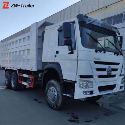 China Sino second hand low price 20cubic meter Tipper Sinotruk howo dumper truck price > 8L for sale