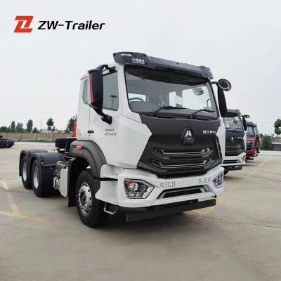 China Best transport equipment china heavy duty selling new howo brand 6X4 sinotruk 371hp truck tractor price for africa market for sale