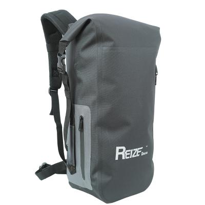 China 25L 600D Polyester Waterproof TPU Backpack Waterproof Rolltop for sale