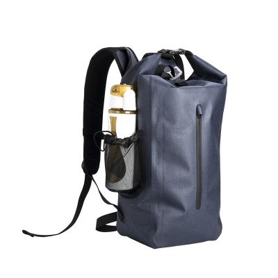 China 600D Polyester Waterproof TPU Compartment Laptop Business Backpack for sale