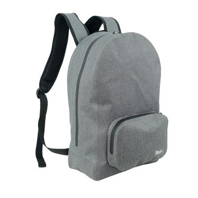 China 600D tpu waterproof coating simple daily waterproof backpack with custom logo for sale