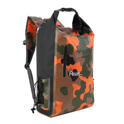 China Waterproof Camouflage Daily Camouflage Bag 25L Multicolor Rolling Waterproof Bag for sale