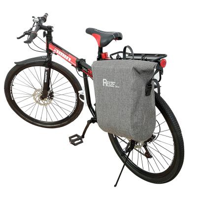 China 600D Polyester TPU 18L Waterproof Bag Saddle Bag Waterproof Bike Bicycle Bag for sale